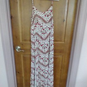 Empire Waist Floral Maxi